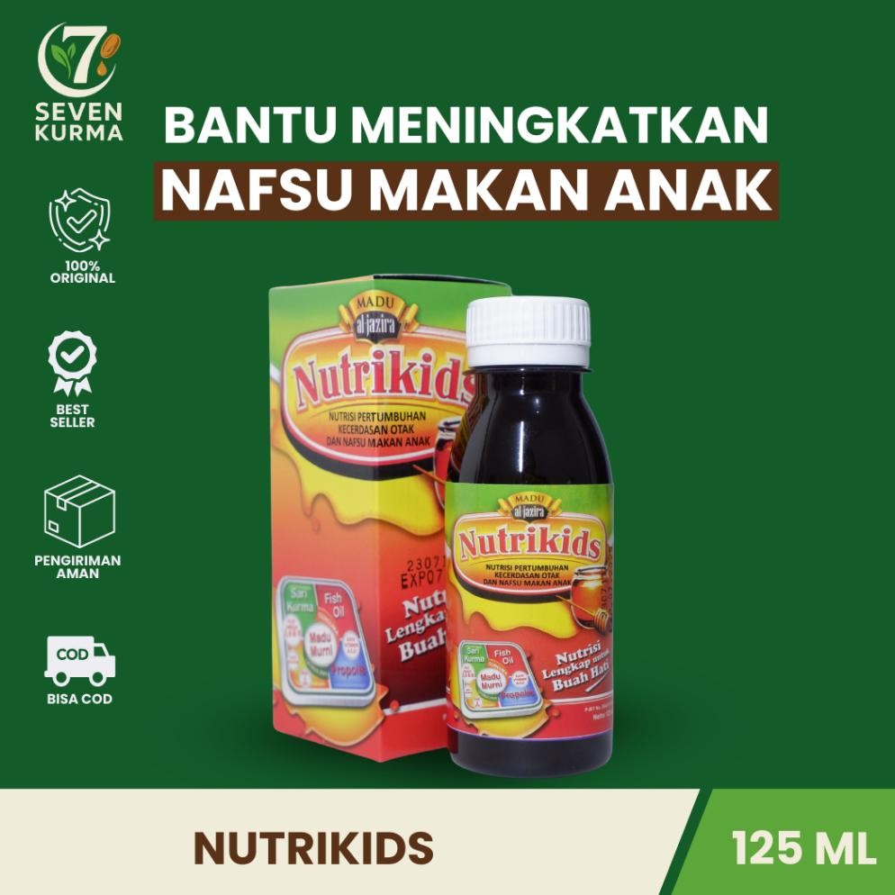 

(Terbaru) Nutrikids Madu Anak Penambah Nafsu Makan Anak - Madu untuk Si Buah Hati (Terlaris)