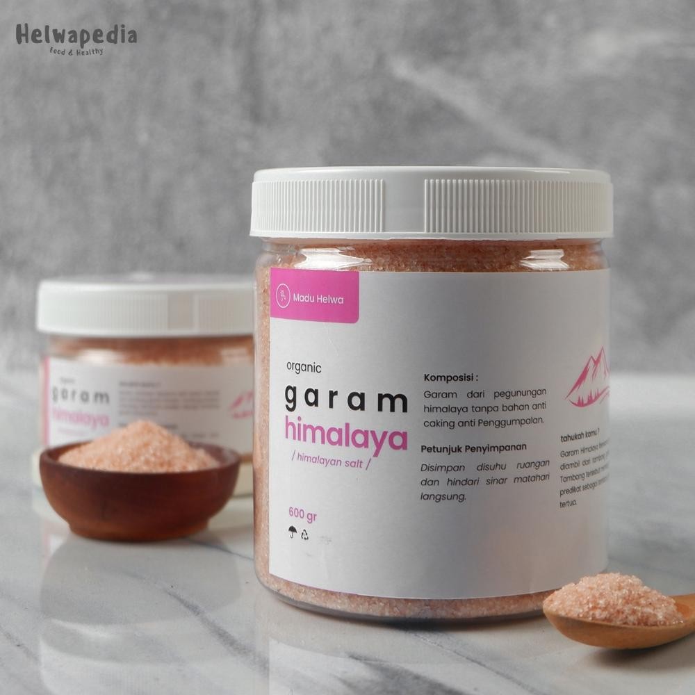 

(Terbaru) Garam Himalaya 600gr / himalayan salt (Terlaris)