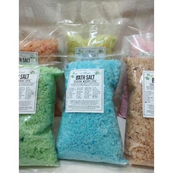 

(Terbaru) Berat 1 Kg Garam Mandi / Bath Salt / Garam Aroma Terapi / Garam Spa (Terlaris)