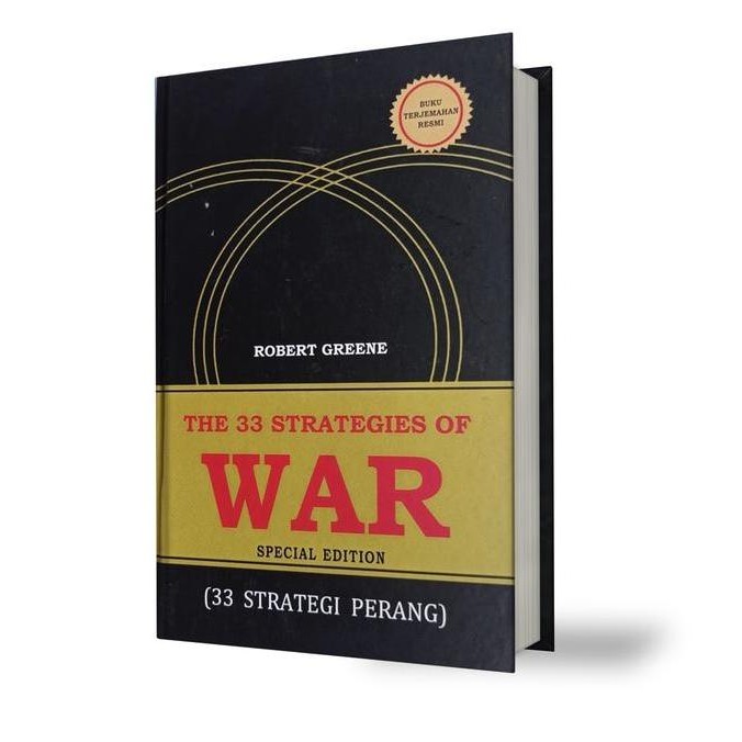 

Buku The 33 Strategies Of War - 33 Strategi Perang By Robert Greene - Binarupa Aksara