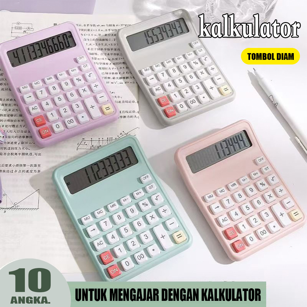 

Digital Multifungsi Senyap Kalkulator 10 Bernilai Siswa Khusus Digits Tinggi Kalkulator Dopamin