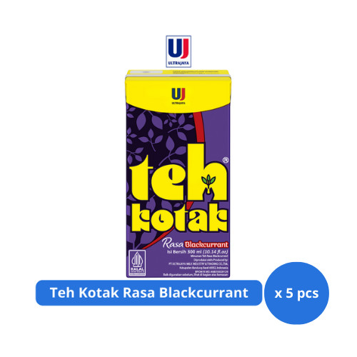 

Teh Kotak Rasa Blackcurrant 300ml x 5 pcs