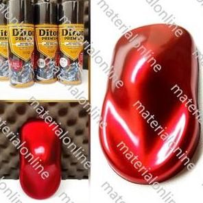 Terlaris Paket Diton Premium Candy Tone Red Merah 9311 Cat Semprot Pilox Pylox
