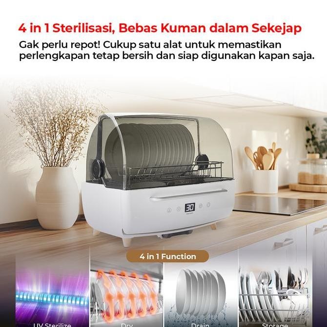 Polytron Small Dish Dryer Pdd801Uv