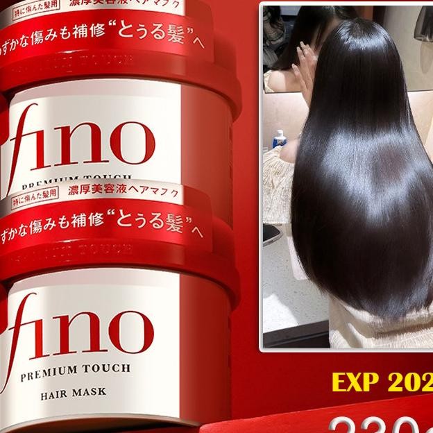 Shiseido Fino Hair Masker Japanese Hair Care Fino Hair Mask 230G Shiseido Fino Touch Hair Conditione