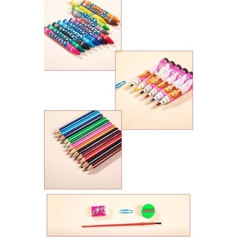

Er-56 Pensil Warna Set 46 Pcs Kartun Frozen Kitty Crayon Set Melukis Gambar Anak-Anak Sekolah Hadiah Gift Anak Er-56