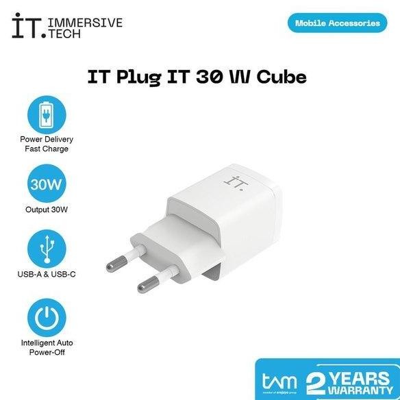 Terbaru It Wall Charger Adaptor 30W - White