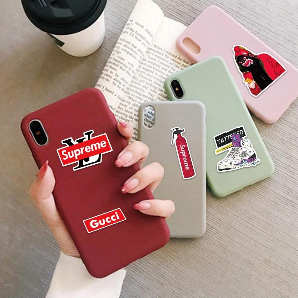 

COD [50PCS]Stiker Keren Lucu Hypebeast Logo Decal Ukuran Besar Anti Air- Sticker Aesthetic Helm Journal Koper Casing HP Laptop MotorBotol UNM-09