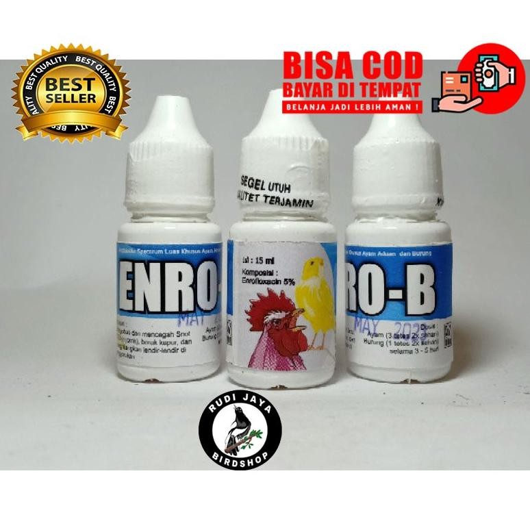 If56 Bisa Cod Am67 Enro-B Enro B Drh Jatmiko Obat Antibiotik Burung Ayam Sakit Snot Crd Tenggorokan 