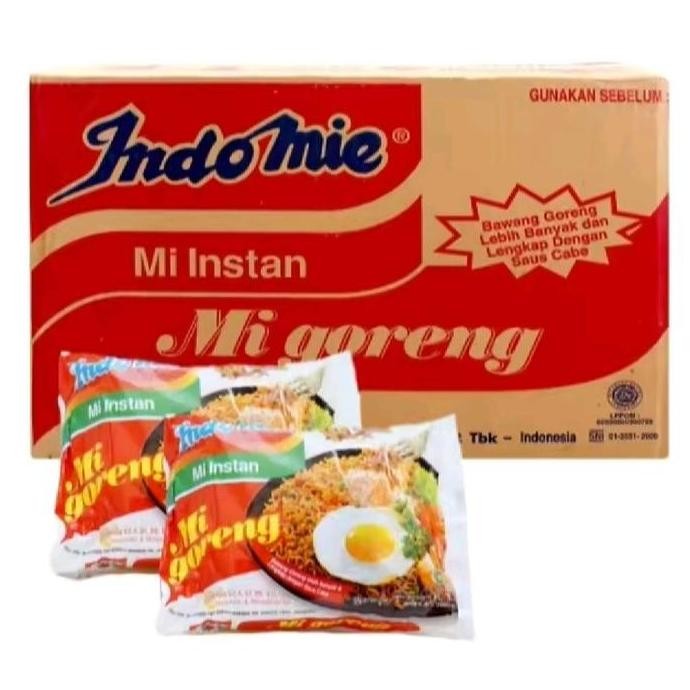

1 karton Indomie Mie Instan Goreng isi 40 pcs Noodles Makanan KS