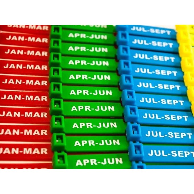 

] Quarterly Inspection Tags