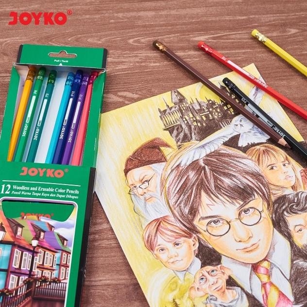 

Ede-78 Pensil Warna Joyko 12 24 36 Color, Panjang & Pendek Cp 107 103 104 122 Pencil Colour Mewarnai Gambar Ede-78