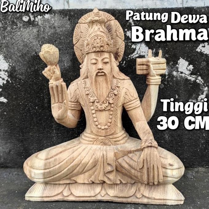 populer] Patung Dewa Brahma 30 cm/Patung Brahma/Dewa Brahma/Brahme/Brahma