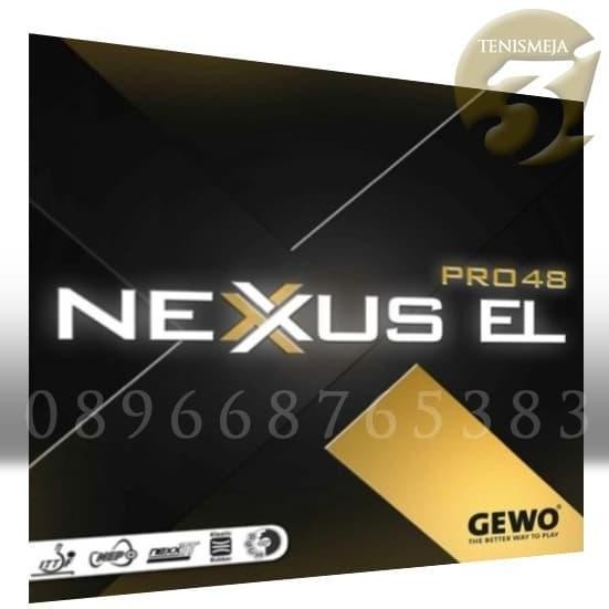 BEBAS ONGKIR - NEXXUS EL PRO 48 karet pingpong merk GEWO dari Germany