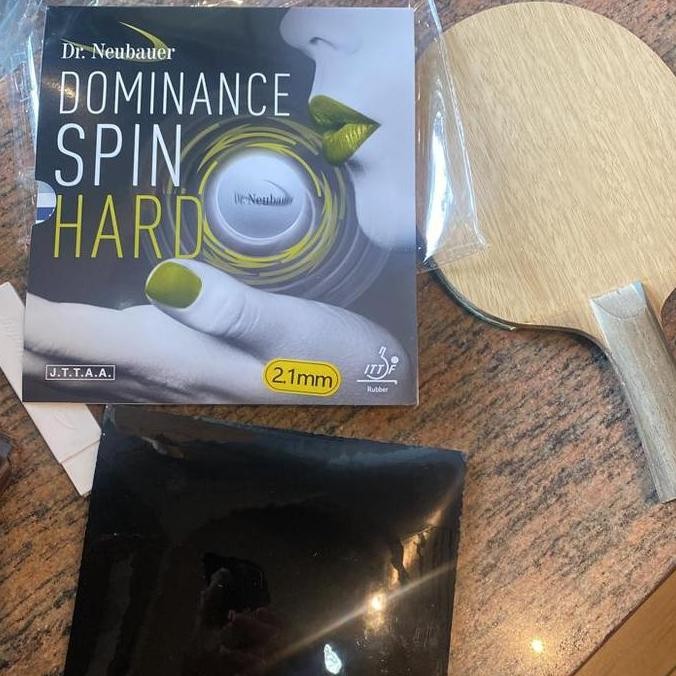 KARET BET TENIS MEJA DR NEUBAUER DOMINANCE SPIN HARD ORIGINAL