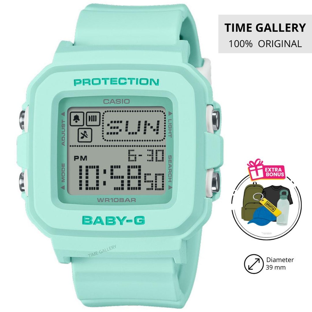 Jam tangan casio original baby-g ori babyg bgd-10-3dr bgd103dr bgd10 3adr 10k 3d 3