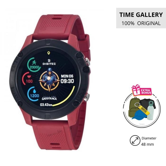Jam tangan smartwatch smartwatch digitec original ori dgswgatotkacard gatotkaca gatot kaca rd