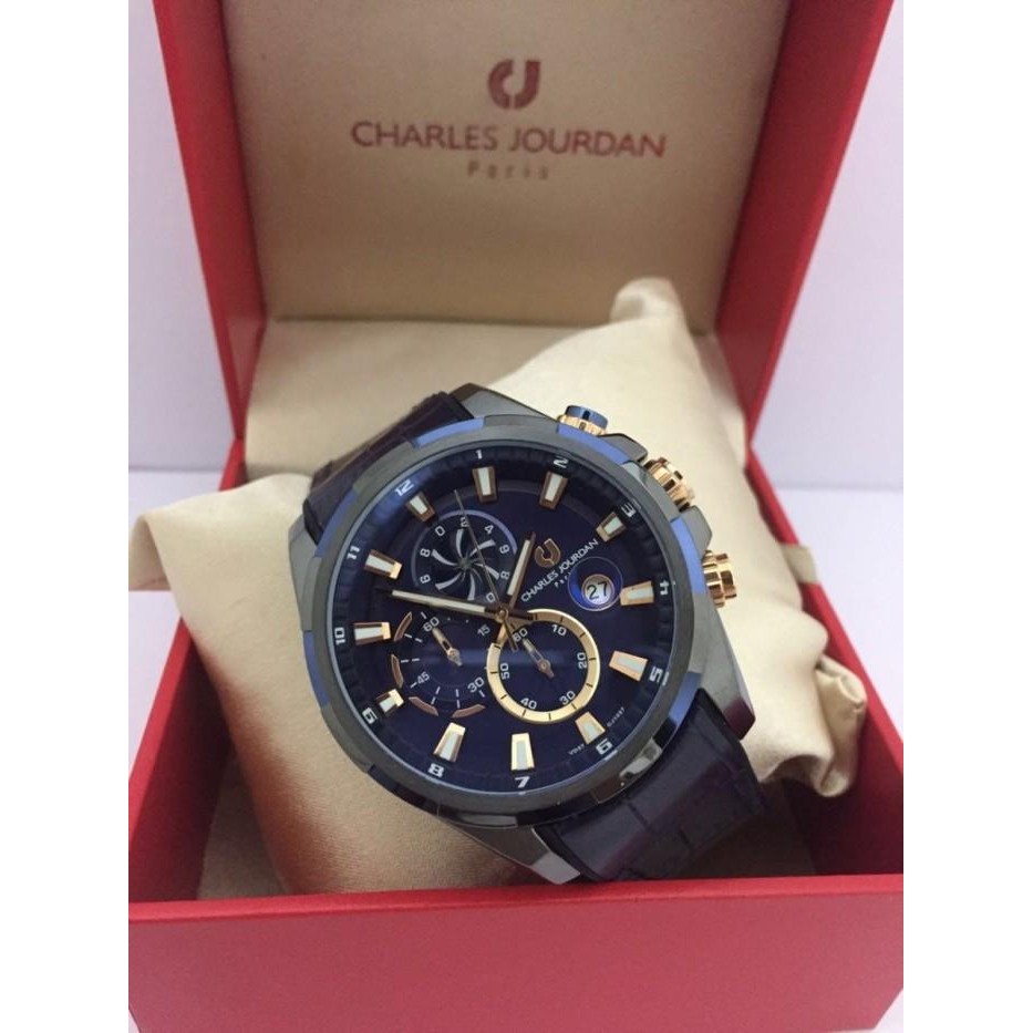 Jam Tangan 100% Original Charles Jourdan charlesjourdan cj1027-1782c 1027-1782 ori