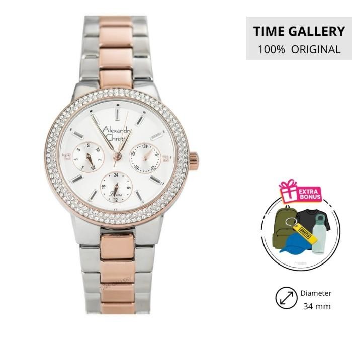 Jam Tangan Wanita Alexandre Christie 2a63bfbtrsl 2a63 bfbtrsl 2a63bf a btrsl original alexander ori 