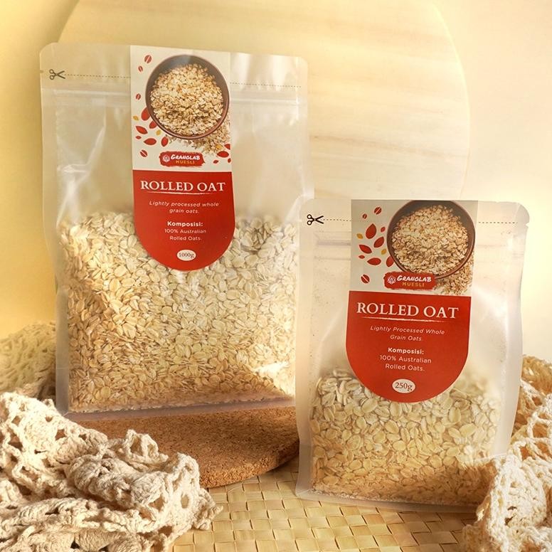 

Terbaru - Rolled Oat Australia 250 gr - Granolab Muesli !