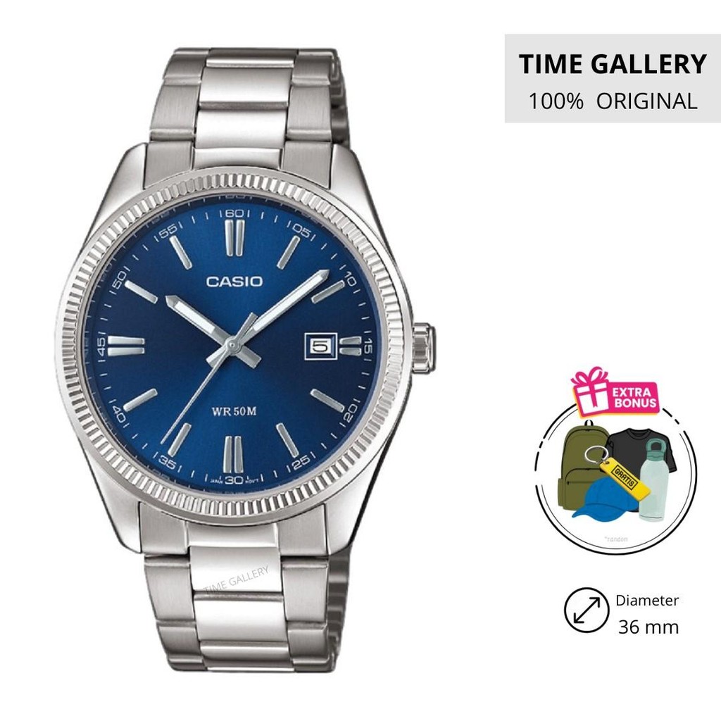 Jam tangan 100% original casio ori mtp-1302pd-2avef mtp1302pd2avef mtp1302pd 2a mtp1302 2 1302 1302p