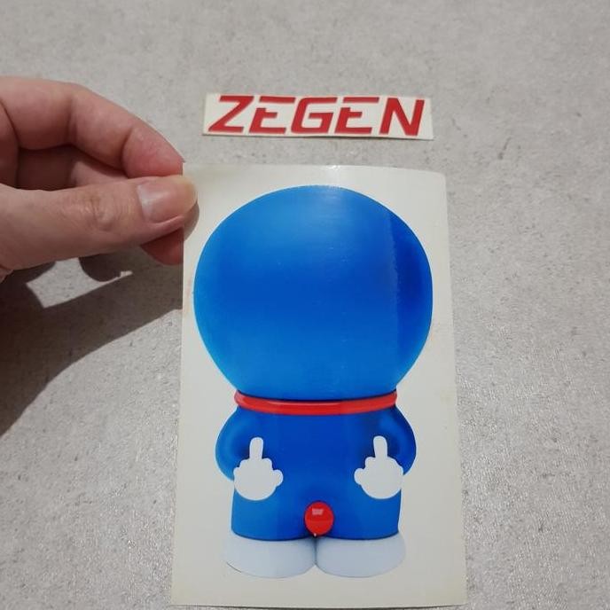 

><><><] Stiker sticker doraemon biru fvck besar big