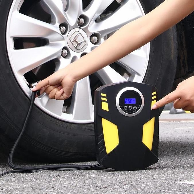 Terlaris Inflator Pompa Angin Ban Mobil Elektrik Lcd Display - St-5002