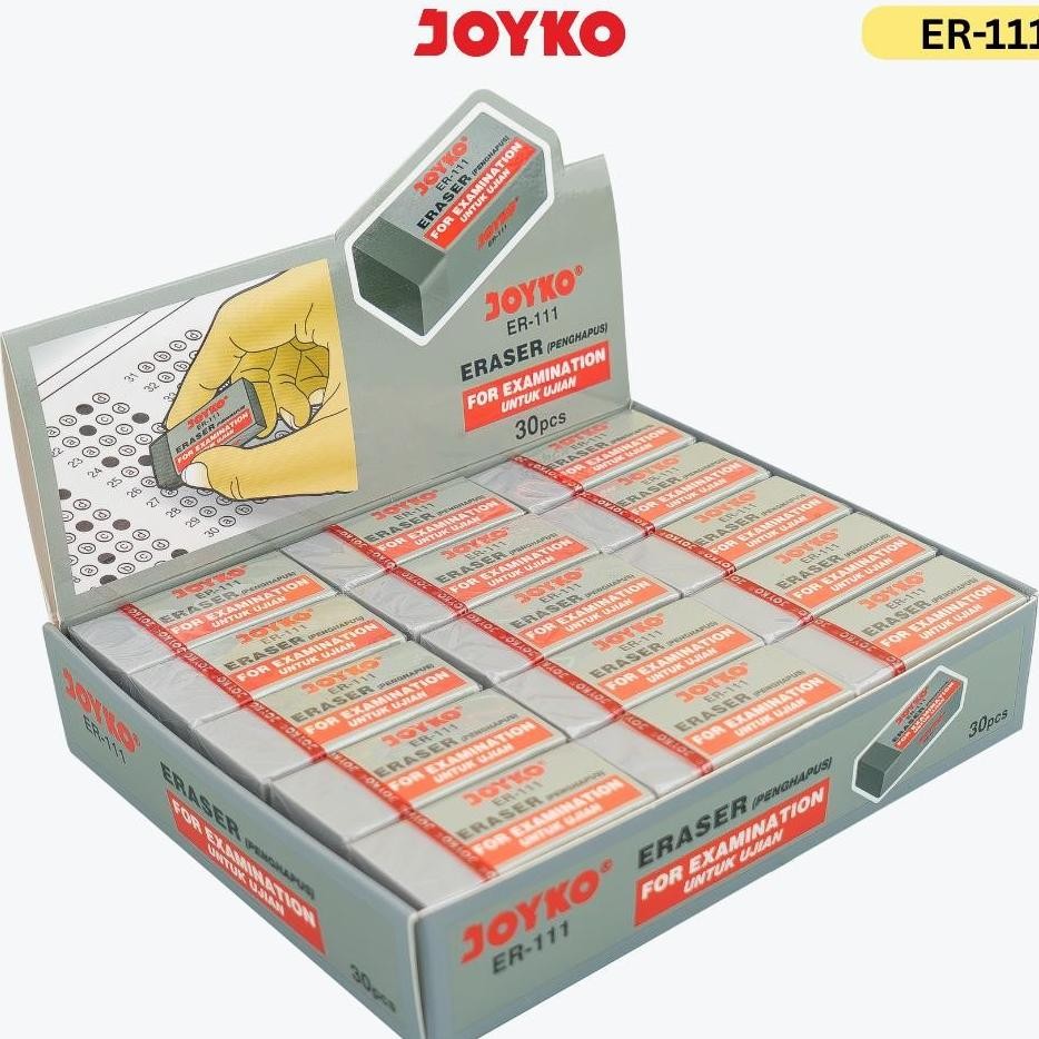 

Joyko Eraser Penghapus 1 Pa Er111 Isi 30 Pcs