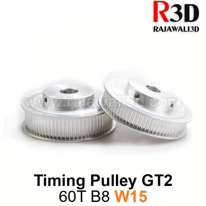 GT2 TIming Pulley 60 Teeth Bore 8mm Belt 15mm