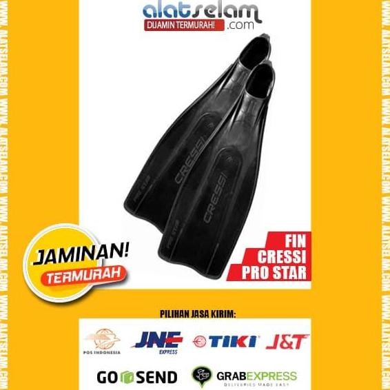 Fin Full Foot Cressi Pro Star / Prostar / Fin Diving/ Fin Freediving