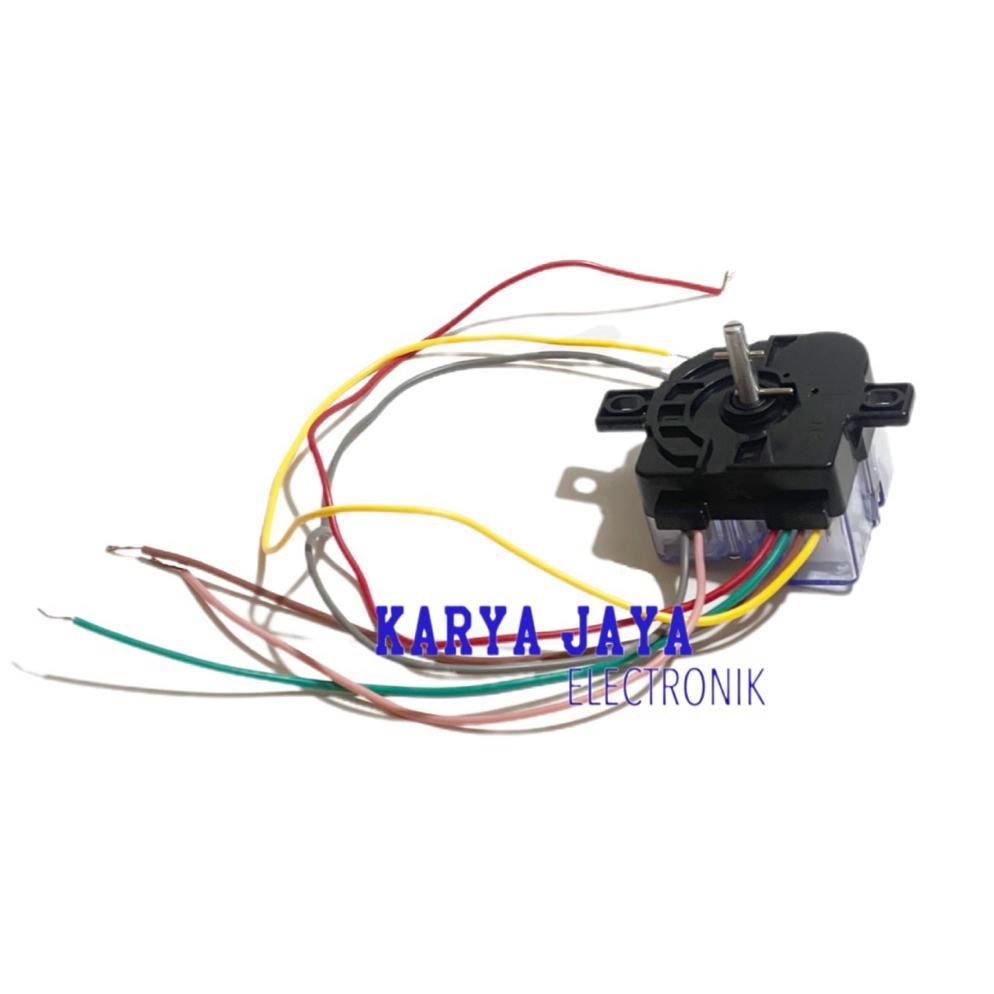 timer wash 6 kabel mesin cuci polytron 2 tabung - timer mesin cuci polytron 6 kabel