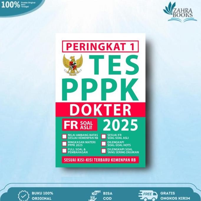 Buku Peringkat 1 Pppk Dokter 2025 - Media Eduka