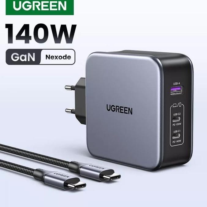 Ugreen Gan Adaptor 140W Nexode GAN Quick charge MacBook laptop HP