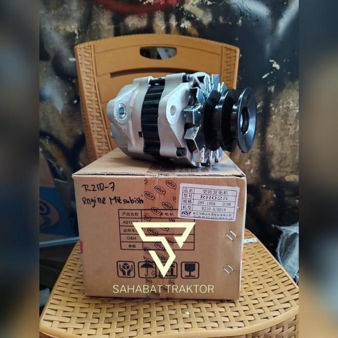 Alternator Dinamo Ampere Hyundai R210-7 37300-93000 Kst Diskon