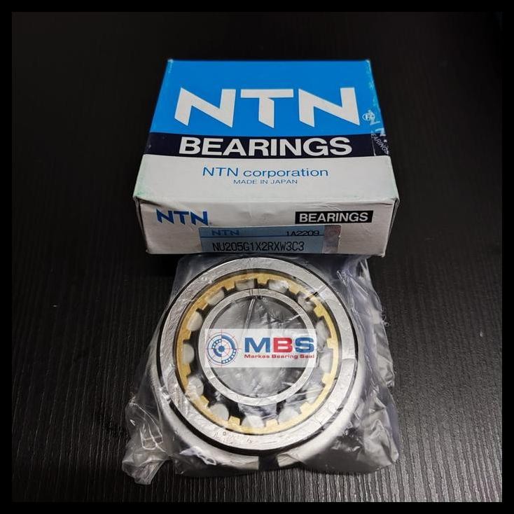 TERMURAH BEARING NU205G1X2RXW3 SPEED BOAT YAMAHA 15 PK NU 205 G1X2RXW3 NTN JAPA 