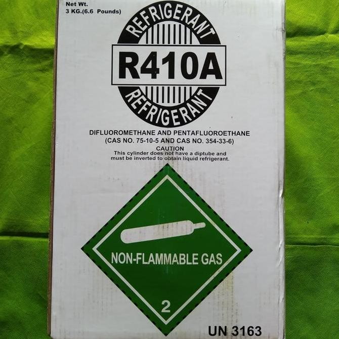 Freon R410A 3Kg Tabung Kecil Co