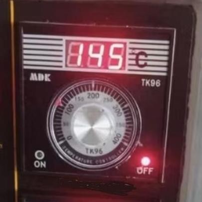 Temperature Control Oven Deck / Pengatur Suhu Gas Oven Deck Gas Oven Roti Ukuran 96*96 Co