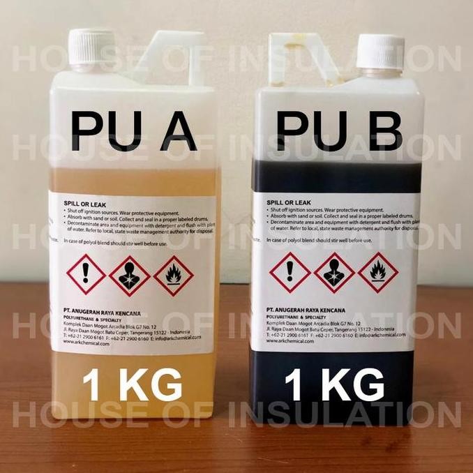TERMURAH - POLYURETHANE FOAM, PU A PU B ( kg PU kg PU B)
