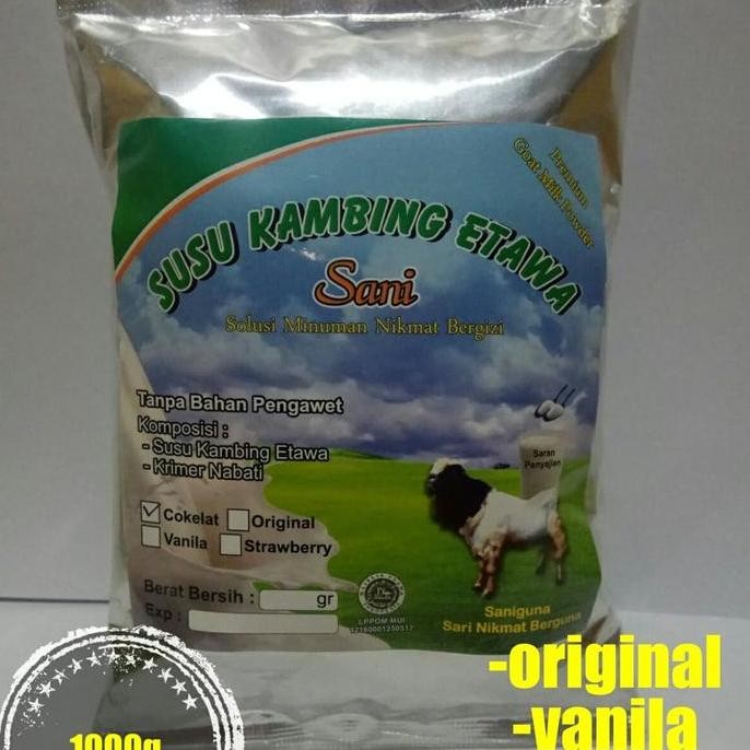

NEW - susu kambing etawa sani GRADE 2 ALMUNIUM FOIL 000g