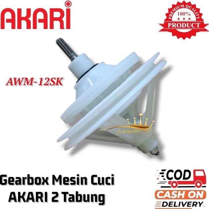 [GEARBOX AKARI AWM-2SK] Gearbox Gear Box Mesin Cuci AKARI 2 Tabung AWM-2SK