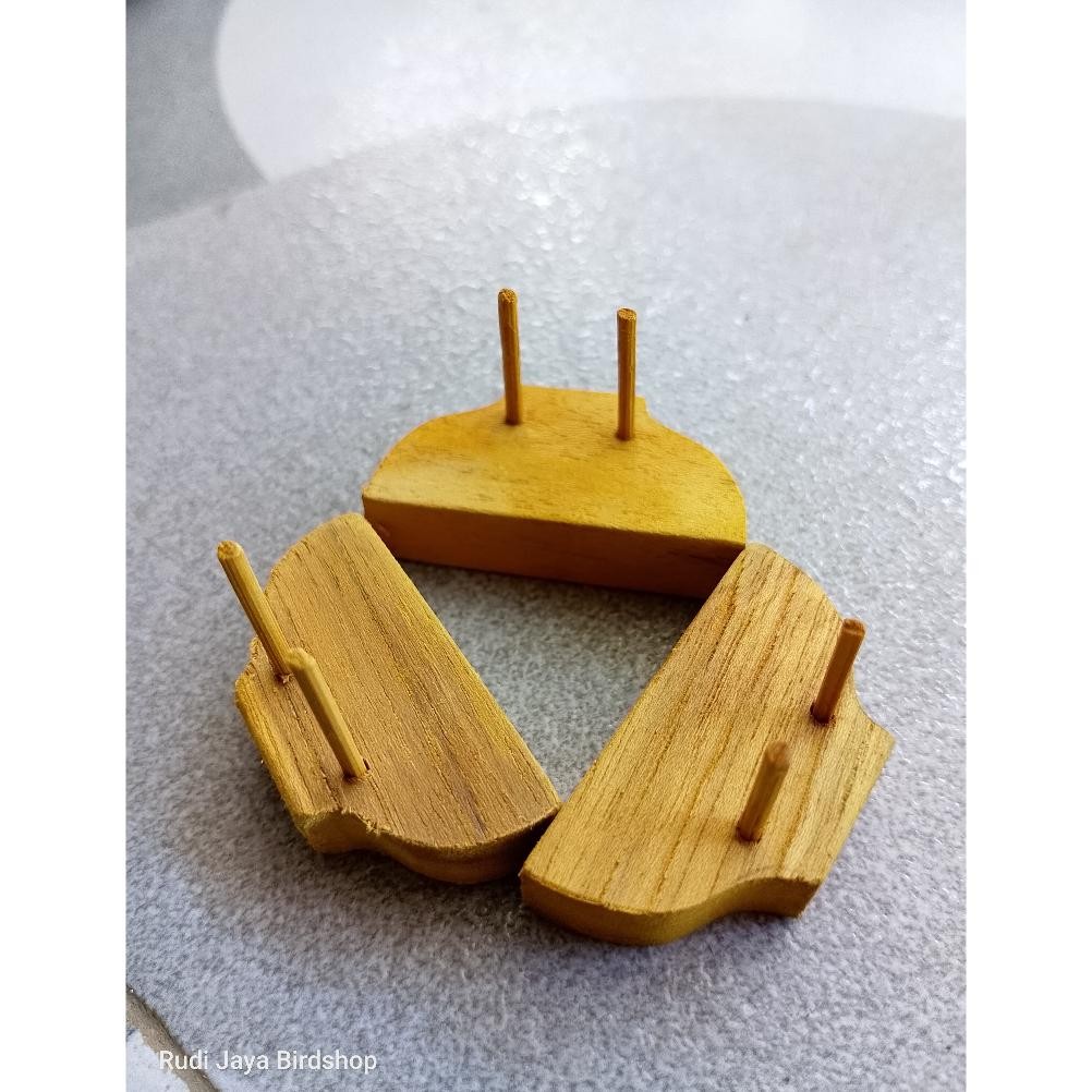 Ew64 Et-98 Stoper Variasi Branjangan Holder Dudukan Cepuk Burung Branjangan Ditempel Di Bawah Mainan