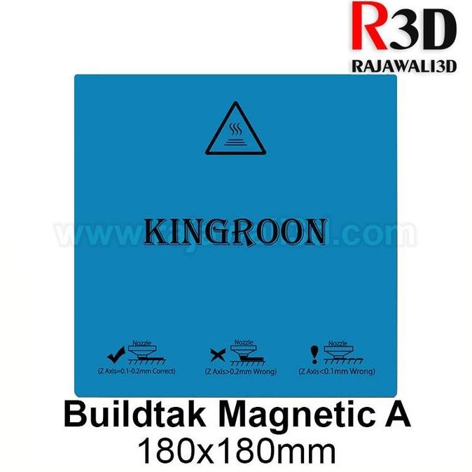 

Print Bed Magnetic Buildtak Magnetik 180x180 part A (Atas) Rexyz A1