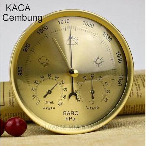 TERMURAH - BAROMETER, TERMOMETER, HYGROMETER IN ANALOG