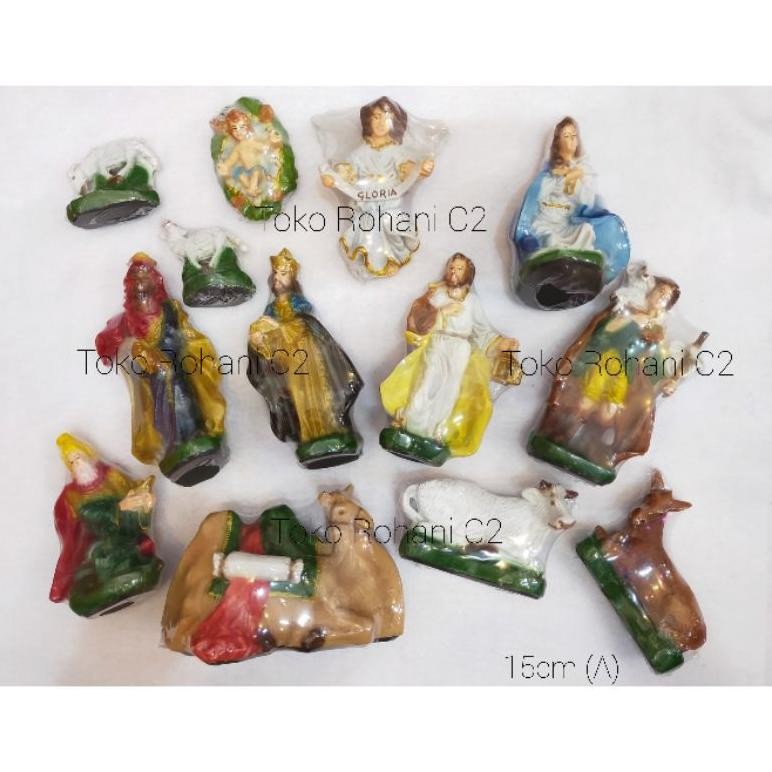 H-4 Ter-98 Patung Natal 15Cm (A)- Patung Natal Terlaris