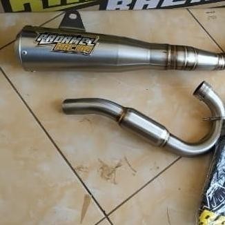 Knalpot Herex Klx Crf Dtracker Radamel Type R1 Original