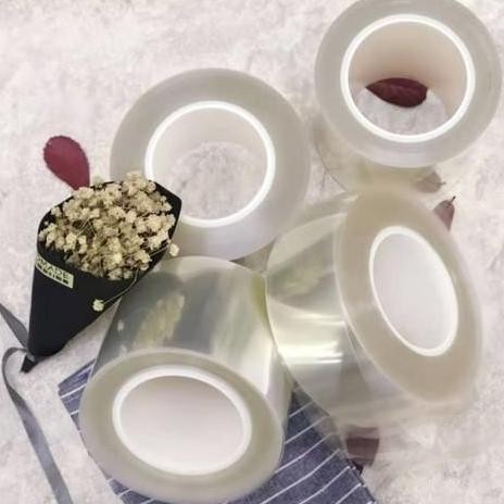 NEW - Plastik Mika Roll Pinggiran Kue Cake Mika Roll Pembatas Kue 2 CM