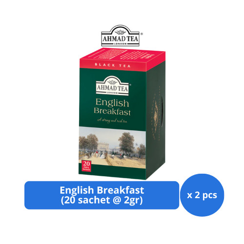 

Ahmad Tea English Breakfast 20s @ 2gr x 2 pcs