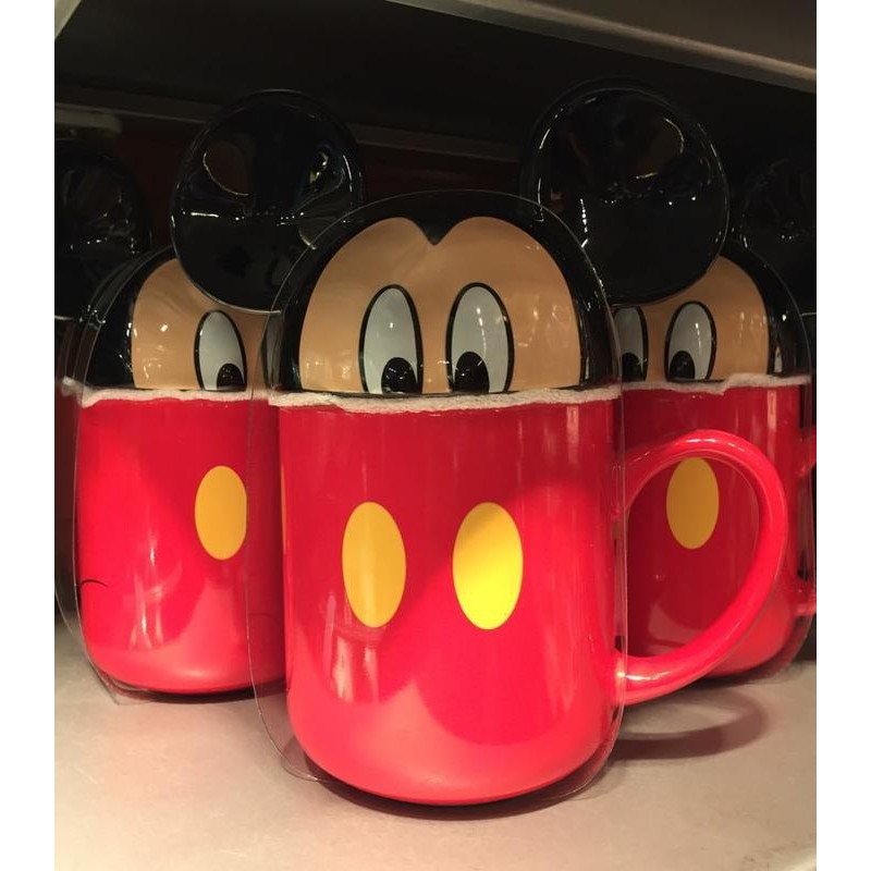 (Best Saller) Minnie Mouse Ceramic Mug With Lid Original Disneyland Bestseller