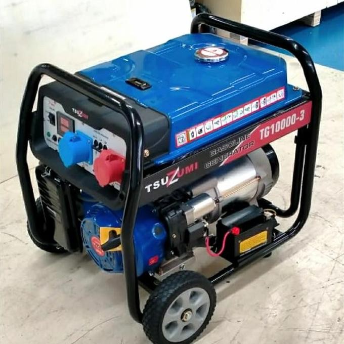 Genset 10 Kva 3 Phase/8500 Watt Tig10000-3 Tsuzumi