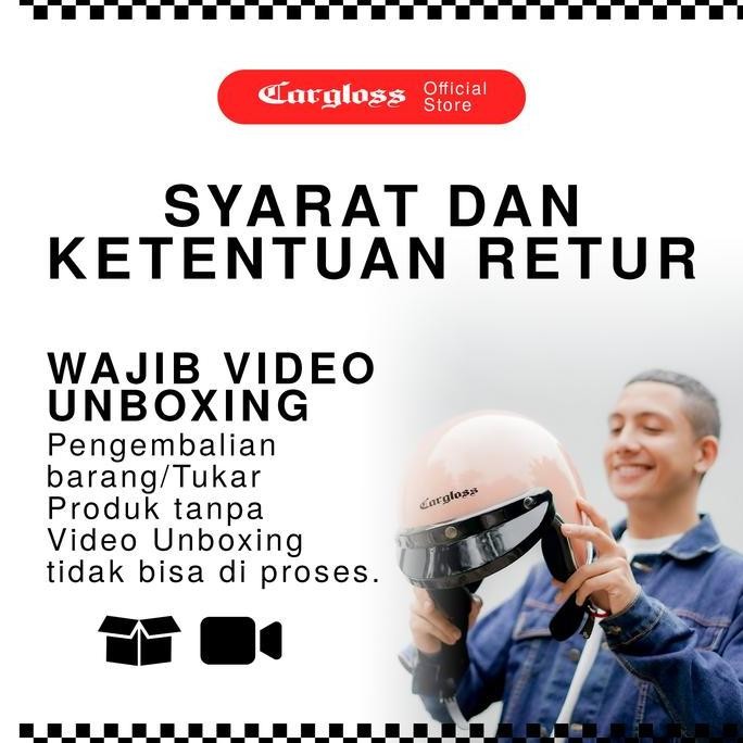 Visor/Kaca Helm New Sport Full Face Clear